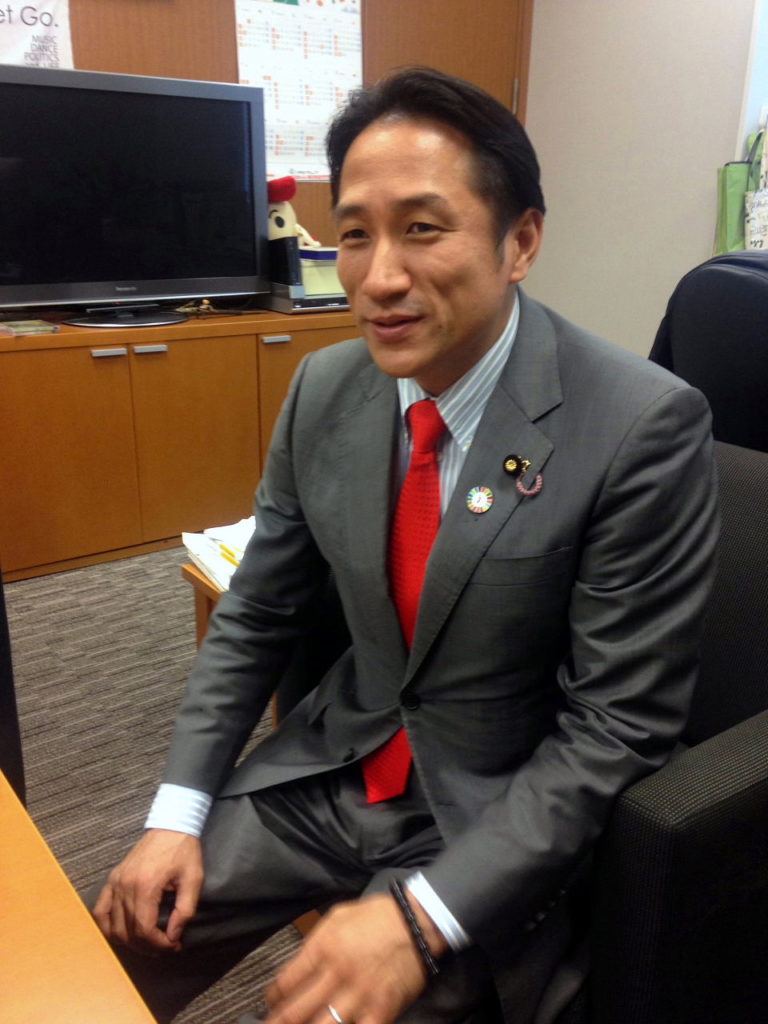 川田龍平参議院議員