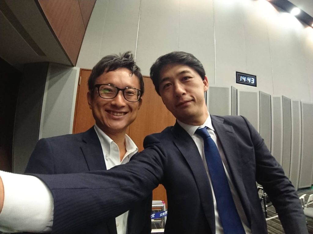 山岸一生と松尾あきひろさん