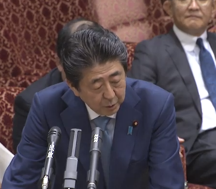 安倍首相の答弁