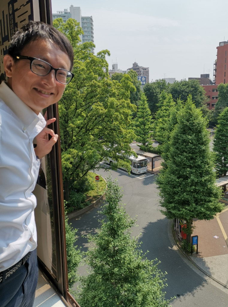 事務所から見た景色